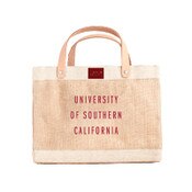 USC Trojans Univ. of Southern California Petite Market Bag - Natural